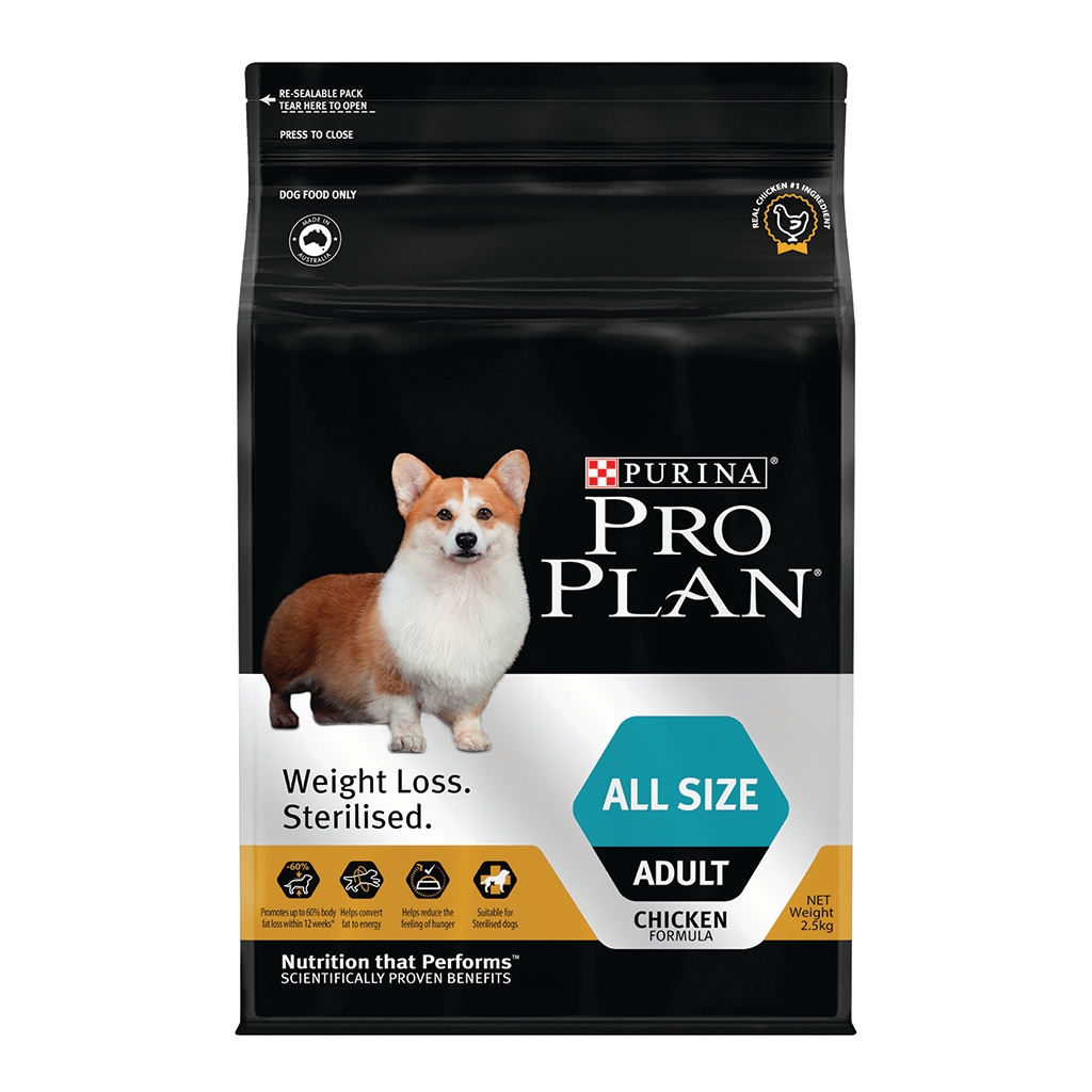 Pro plan sterilised dog hotsell